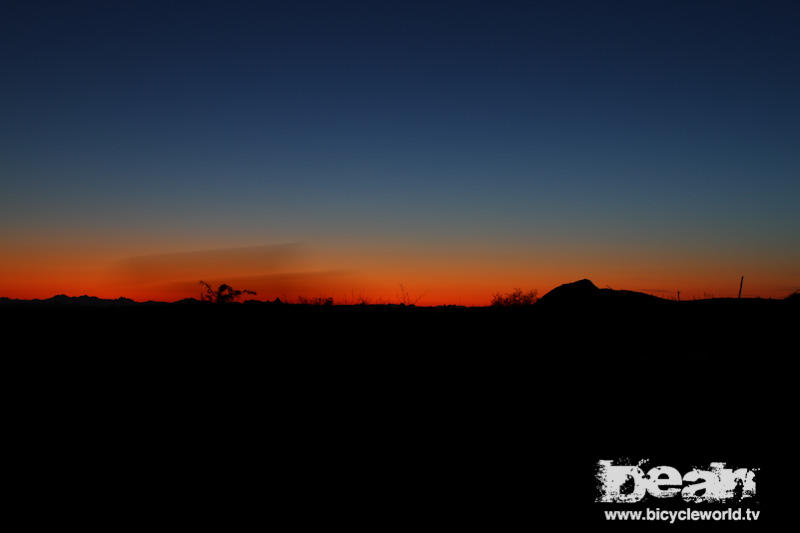 sunset at the 24 hours of old pueblo